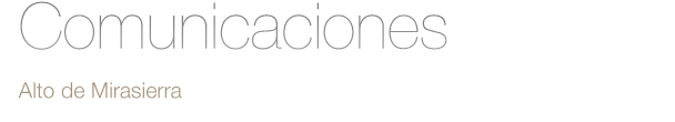 Comunicaciones